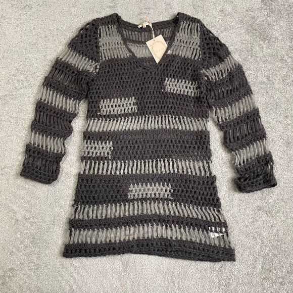 Toi et Moi Sweaters - Brand New Toi Et Moi Women’s Size M/L Cozy Open Knit Fleece Pullover Sweater